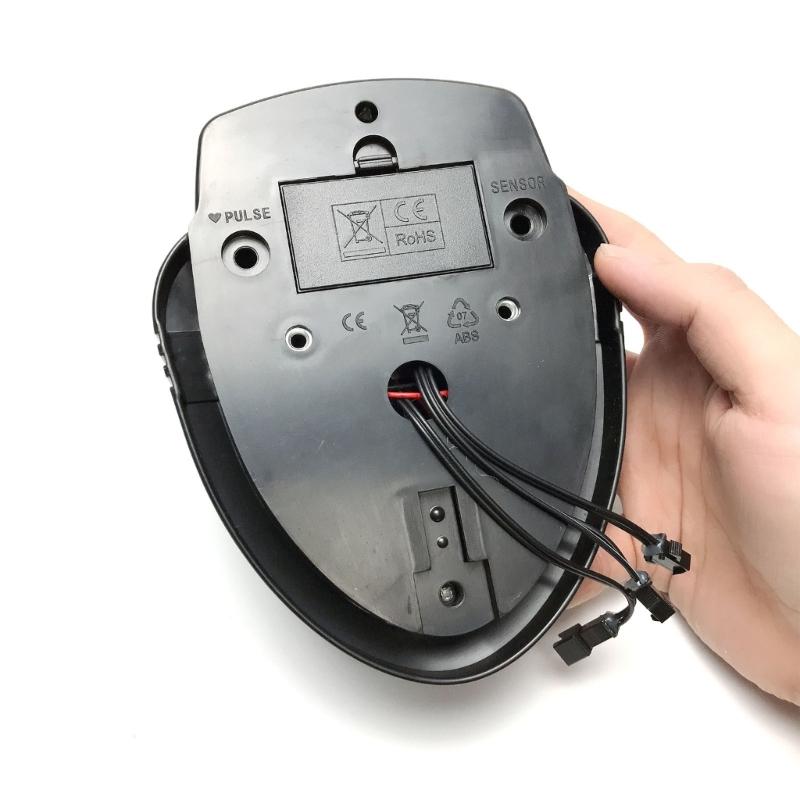 Lehký LCD tachometr Monitor pro rotoped se srdečním tepem Domácí fitness Monitor pro rotoped Snadná instalace
