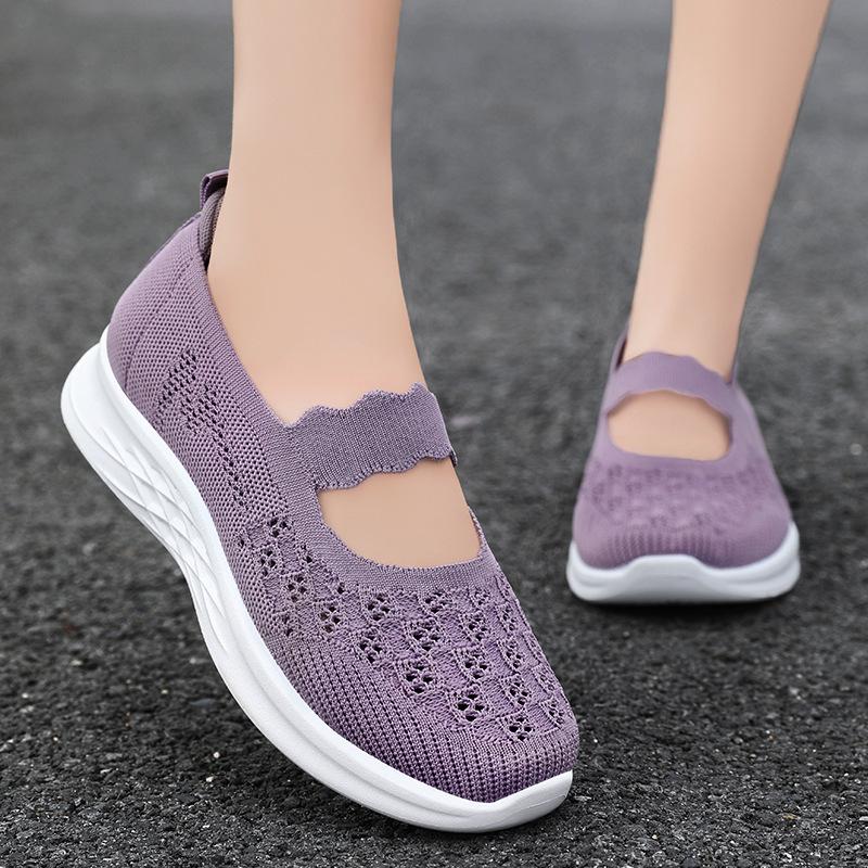 Shoes women's autumn new mesh shoes old Beijing cloth shoes fashion mother shoes direct sales women's casual shoes