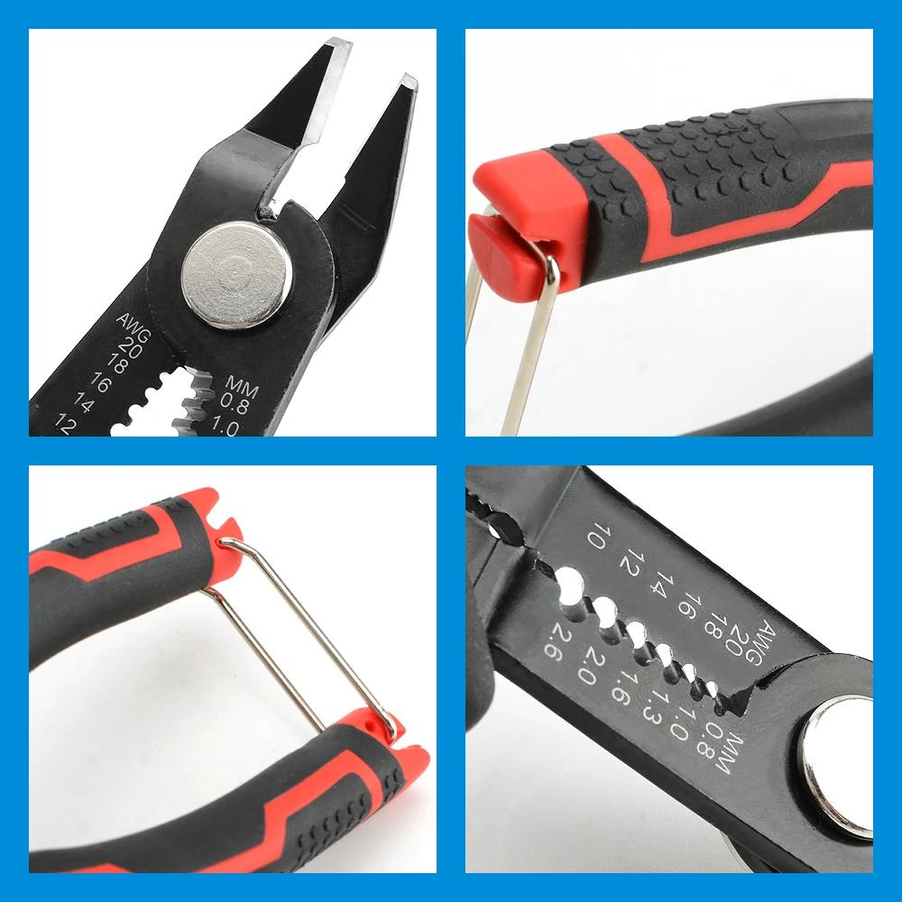 Wire Stripper Pliers Automatic Stripping Cutter Cable Wire Crimping Electrician Repair Tools Wire Stripper Tool Hand Tools
