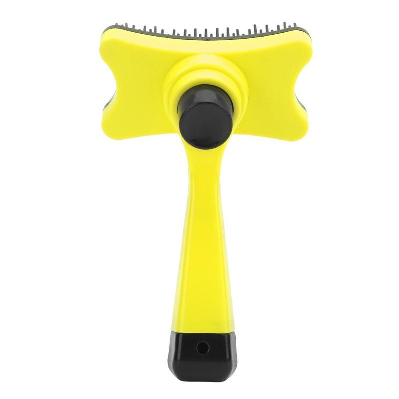Remove Loose Undercoat and Tangled Hair Pet Grooming Brush Grooming and Massage Slicker Brush Deshedding Brush