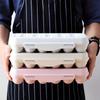 12 Grid Egg Holder Plastic Egg Protector Tray Portable Eggs Carrier Container Case for Refrigerator Camping Picnic Hiking Travel
