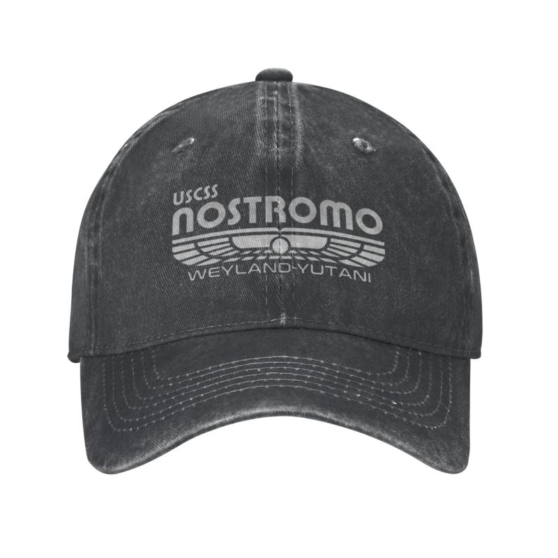 

Cool Cotton USCSS Alien Nostromo Baseball Cap for Unisex Women Custom Adjustable Unisex Weyland Yutani Corp Dad Hat Summer