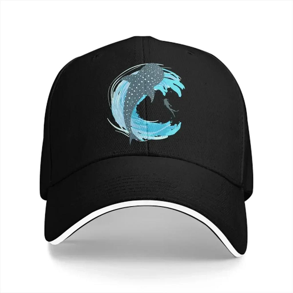 Summer Cap Sun Visor Navy Alt Hip Hop Caps Shark Scuba Diving Peaked Hats
