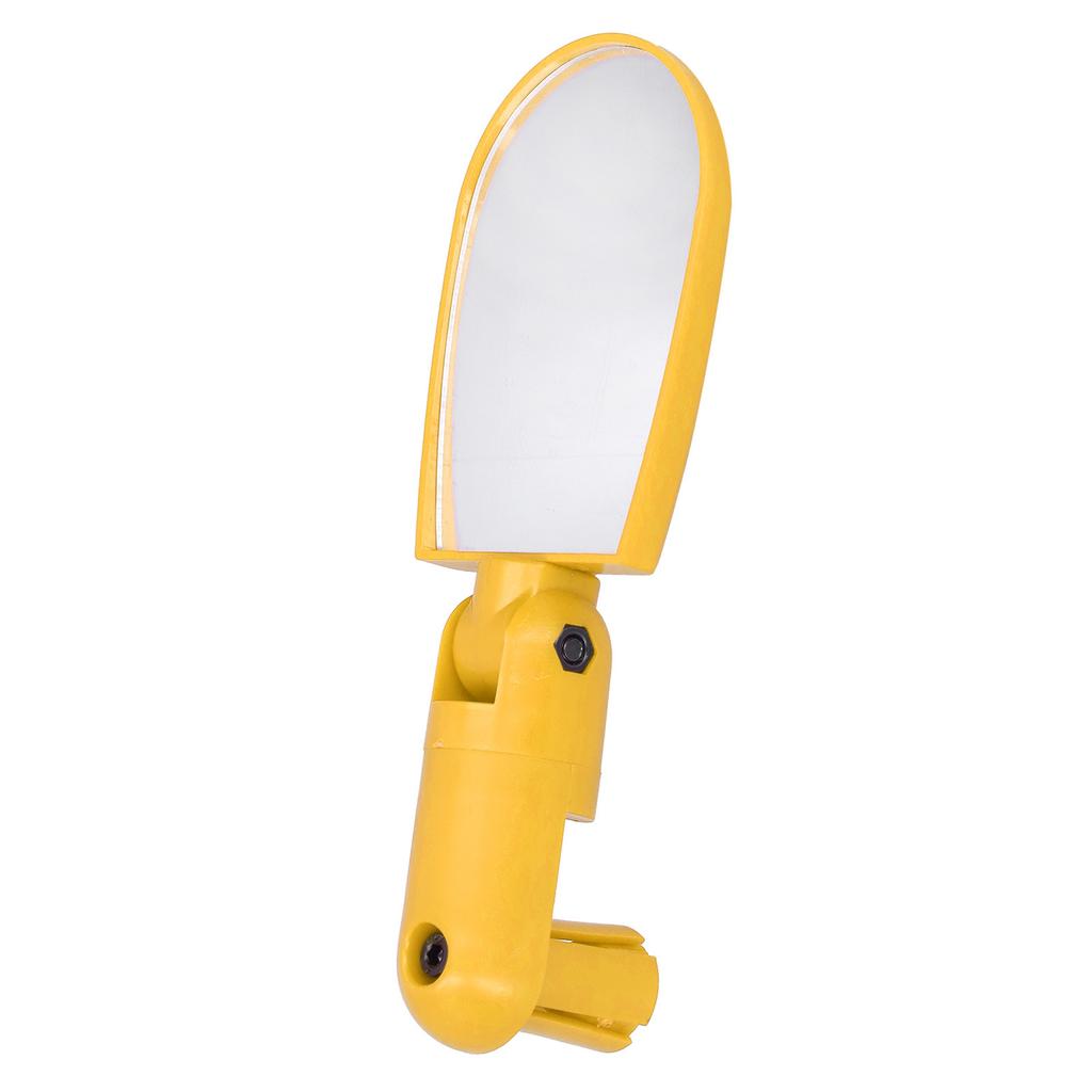 Bike Rearview Mirrors 360 Degree Rotatable Universal Bicycle Cycling Handlebar MirrorsYellow