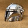 Beskar Steel Helmet Armor Cosplay High-Quality Star Wars Prop Replica
