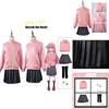 Bocchi The Rock! Gotou Hitori Cosplay Costume Comfy Durable Uniform Outfit For Fancy Dress Party
