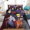 M-Madara Uchiha Duvet Cover Set Home Style Bedding Soft Laundry Cotton Bed 3 Piece Set Student Dormitory Gift