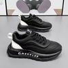 Designer Luxury Chunky Sneakers for Men Fashion Casual Color Block Leather Breathable Height Increased Platform Running Shoes