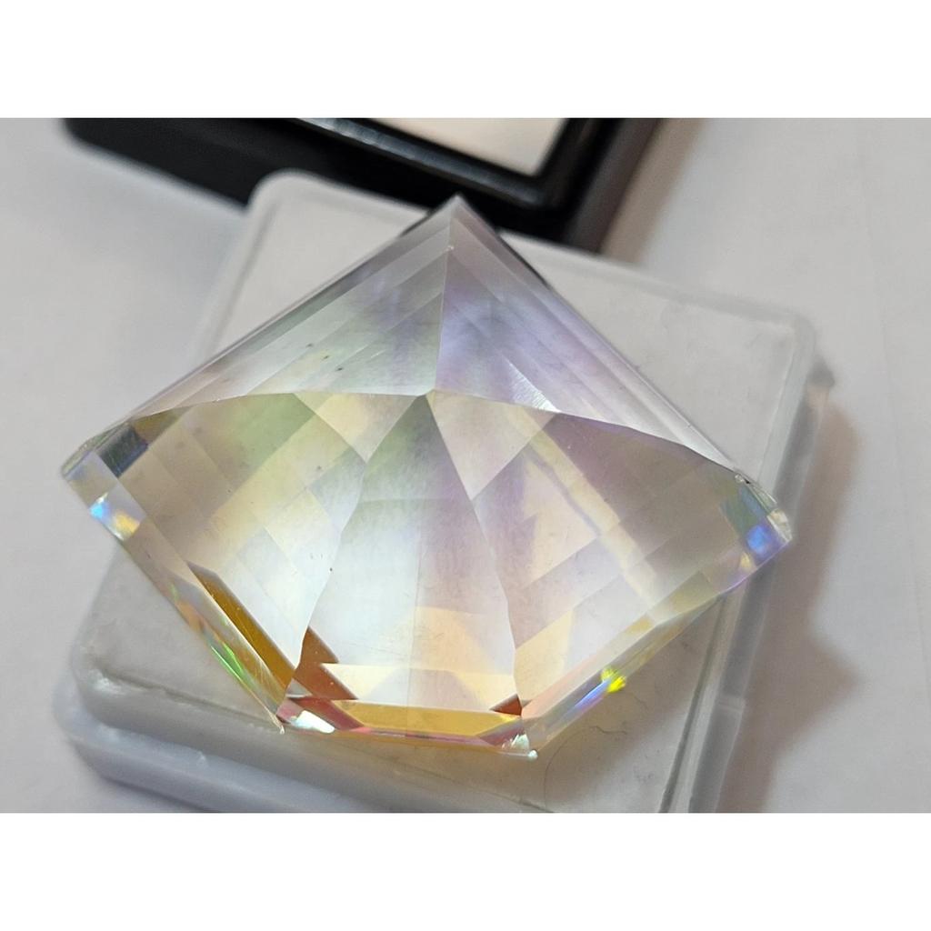 Natural Mystic Topaz Rainbow Color 51-52 Ct Fancy Cut Beautiful Loose Gemstone