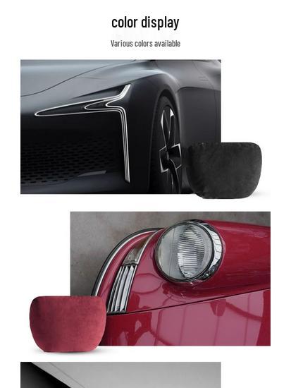 Alcantara Breathable Car Neck Pillow for Mercedes-Maybach S-Class Headrests