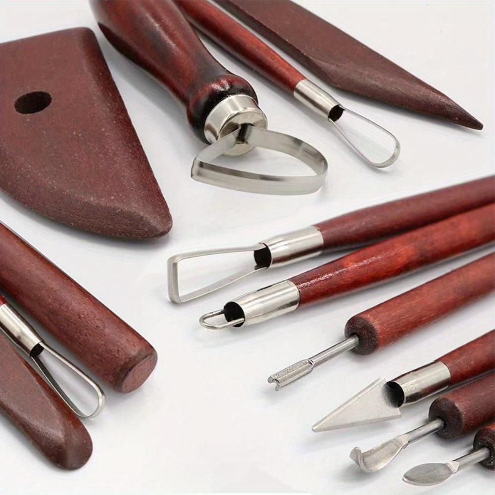 Pottery Tools 19 Sets of Clay Sculpture Carving Knife Pottery Repair Stone Sewing Clay Diy Tools