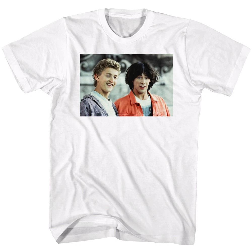 Bill & Ted s Excellent Adventure Movie Bill & Ted Photo Men s T shirt 4XL