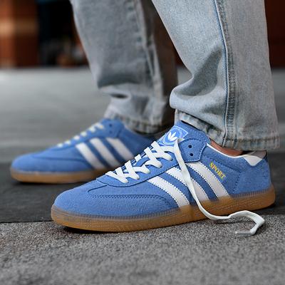 Retro Board Shoes for Men, New American High Street Style, German Training Shoes, Breathable and Casual Sports Shoes