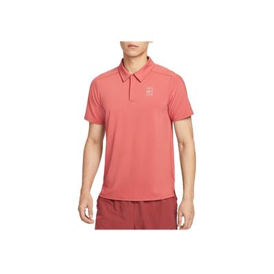 Court Advantage Dri-FIT Stylish Versatile Short Sleeve Tennis Shirt Men Tops FZ6908655