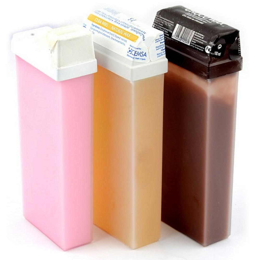 Semsa Roll-on Wax Cartridge Refill for Heaters Waxing Hair Removal 01 Glamour Wax (Body) Wax 110ml 1 Pcs 100ml