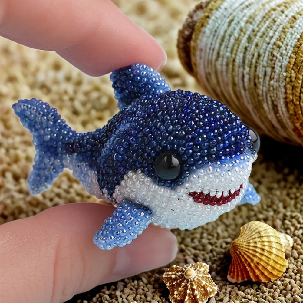 3D Ozeantiere Krake Kleine Verzierung Niedlich Exquisit Schreibtischschmuck Kreative Perlenverzierung Bastelbedarf