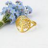 Skyrim Fashion Tree of Life Couple Ring Stainless Steel Lucky Plant Simple Trendy Jewelry Family Friendship Gift