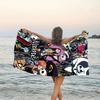 1pc Jack1 Beach Towel with Custom Name, Beach/Swimming/Bath/Picnic/Camping Towel, Suitable for Seaside Beaches