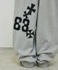 SCALLYWAG Summer 88 Crossbody Patch Sweatpants [Grey]