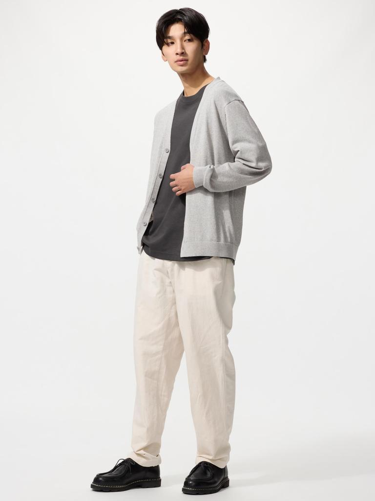 Uniqlo Japan Linen Blend Easy Pants