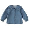 DAVE & BELLA Girls' Denim Shirt
