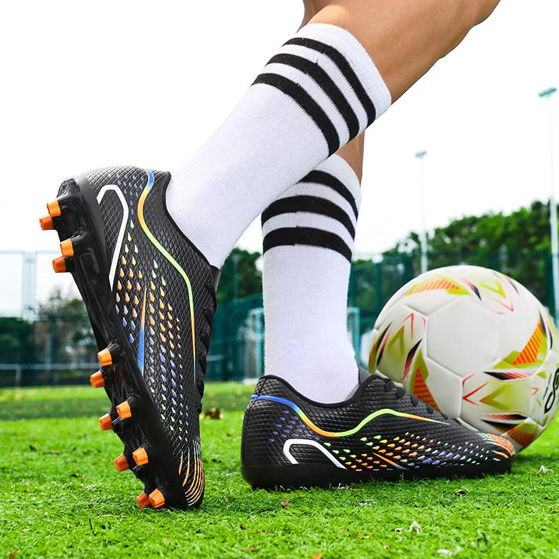 Unisex 32-46 Mens Football Shoes Training Artificial Captain Football Shoes for Kids