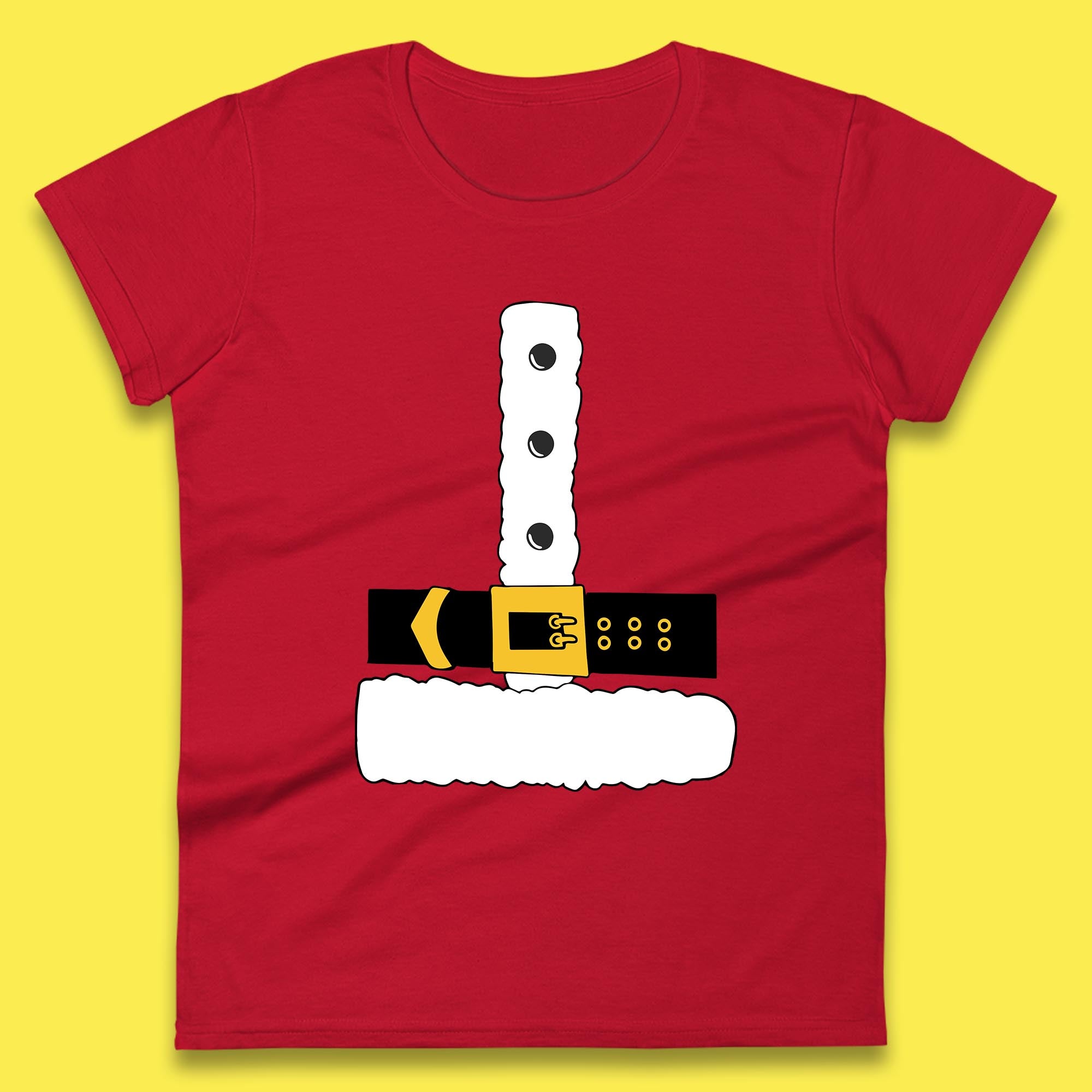 Christmas Womens T Shirt Mens Tops Tees Unisex Christmas Santa Claus Costume Top XL