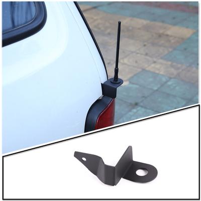 Für LADA NIVA 4X4 09-19 Auto Styling Edelstahl Schwarz Auto Heckklappe Scharnier Flagge Pole Antenne Montage Halterung auto