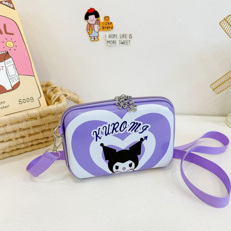 2024 Trendy Girls' Crossbody Bag - Cute Ice Princess Shoulder Bag & Baby Coin Purse