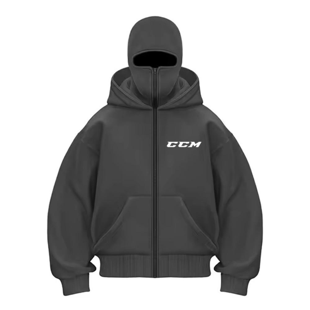 Autumn and Winter New Men's and Women's Casual Sportswear With Hooded Mask Design