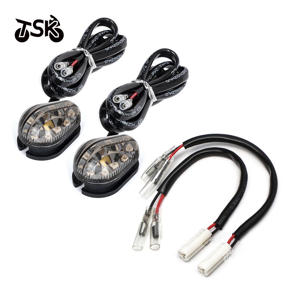 Motorcycle Mini New Indicator Lamp For YAMAHA MT MT01 MT03 MT07 MT09 MT10 LED Turn Signal Light Indicator Lamp Flush Mount