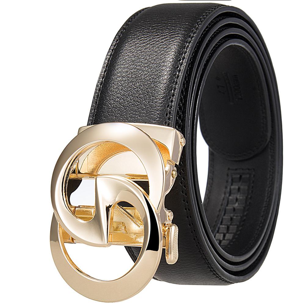 

Belt, Men S, Fashion Belt, Automatic Buckle Belt Belt Ly36-23031-1 110cm-130cm