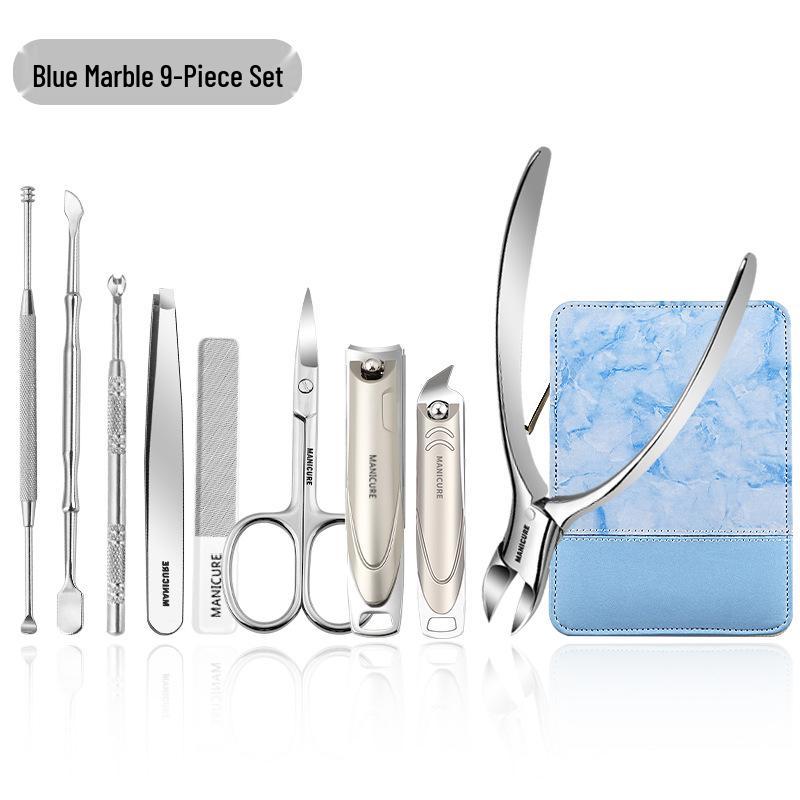 Professionelles Maniküre-Geschenkset: Nagelknipser, Eingewachsene Nagelknipser, Nagelscheren & Werkzeuge