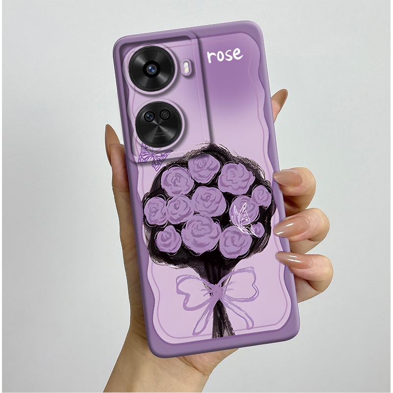 For Huawei Nova 12 SE Phone Case Nova 11 SE 12SE Fashion Soft Liquid Silicone Shockproof Protective Back Covers Anti Slip Fundas