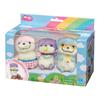 Kawada Yumefuwa Town Otter Family Set YF-032