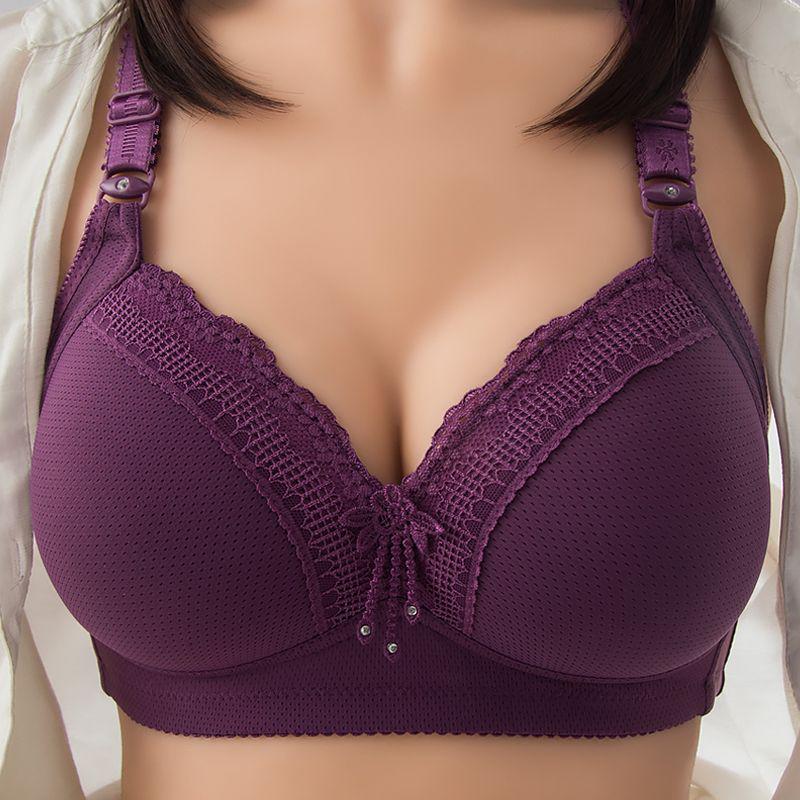 Large Size Underwear Bra for Middle-Aged and Elderly: Exclusive Overseas Stock