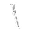 Stainless Steel Flat Handle Cutlery Set Restaurant Hotel Dining Steak Knife Dessert Spoon Fork 5-Piece