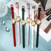 Ladies 2025 New Fashion Small Simple Diamonds Business Quartz Watch Women's Green Women Dress Clock Luxury Gift Wristwatch