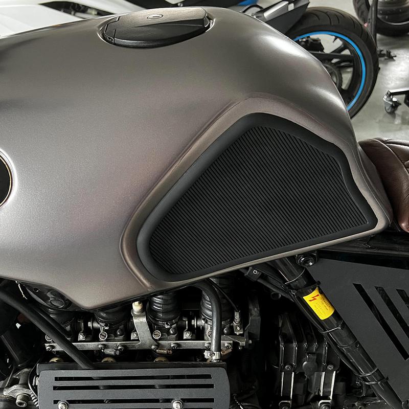 Motorcycle Tank Traction Side Pad Gas Knee Grip Protector Sticker Cafe Racer Accessories for BMW K75 K100