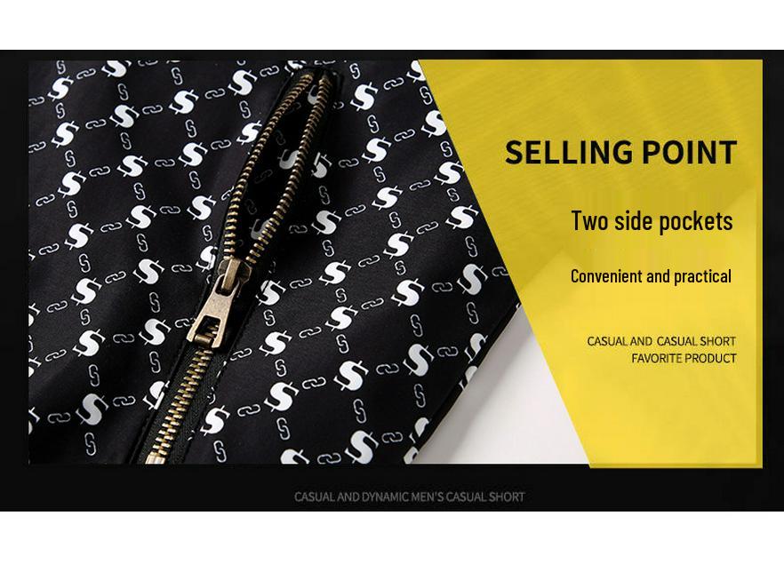Men's Fashion Jacket: New Style Letter S, Digital Print & Embroidery, Baseball Collar, Casual Fit