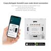 600W WiFi Smart Touch Switch 1Gang Light Control Wall Panel For Home 110-240V