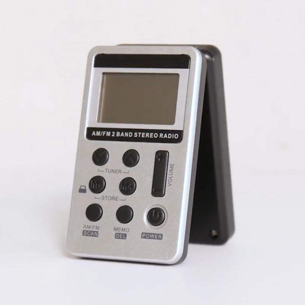 1 Set Useful Radio  LCD Display Battery Operated Digital Radio  Lock Key Digital Radio