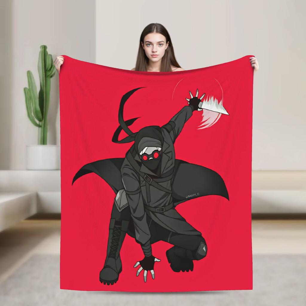 MADNESS COMBAT Warm Soft Blankets Decorative Plush Throw Blanket Fashion Couch Chair Flannel Bedspread Sofa Bed Cover