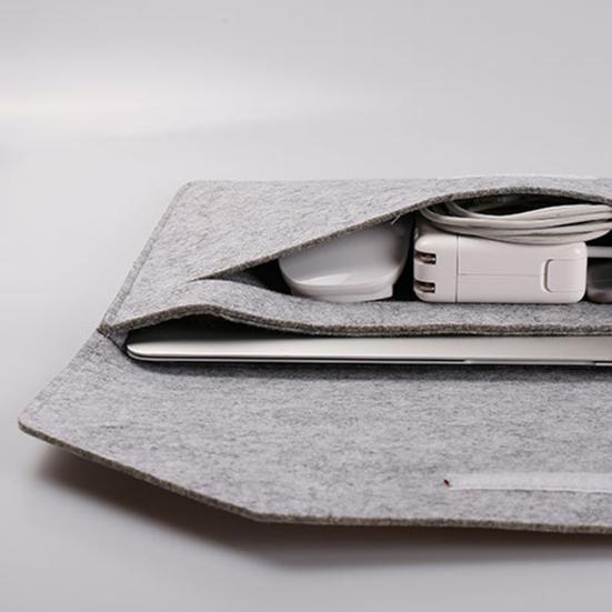 Laptop Bag Portable Waterproof Cotton 13 Inch Notebook Sleeve Case Power Pack for MacBook