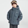 Duoduojia Boys' DuPont 3-Proof Hooded Down Jacket