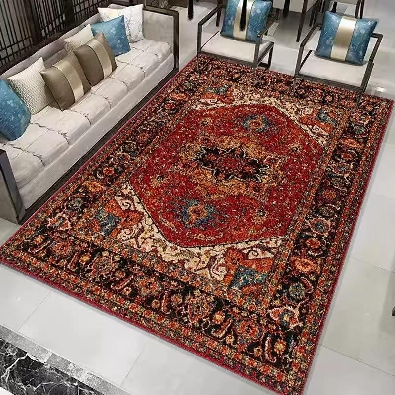 

Європа Персія Богемний Стиль Розкішний Ретро Килим Вітальня Диван Спальня Кабінет Кухня Килимок для Вхідних Дверей Нековзний Домашній Декор Килим 40x60cm