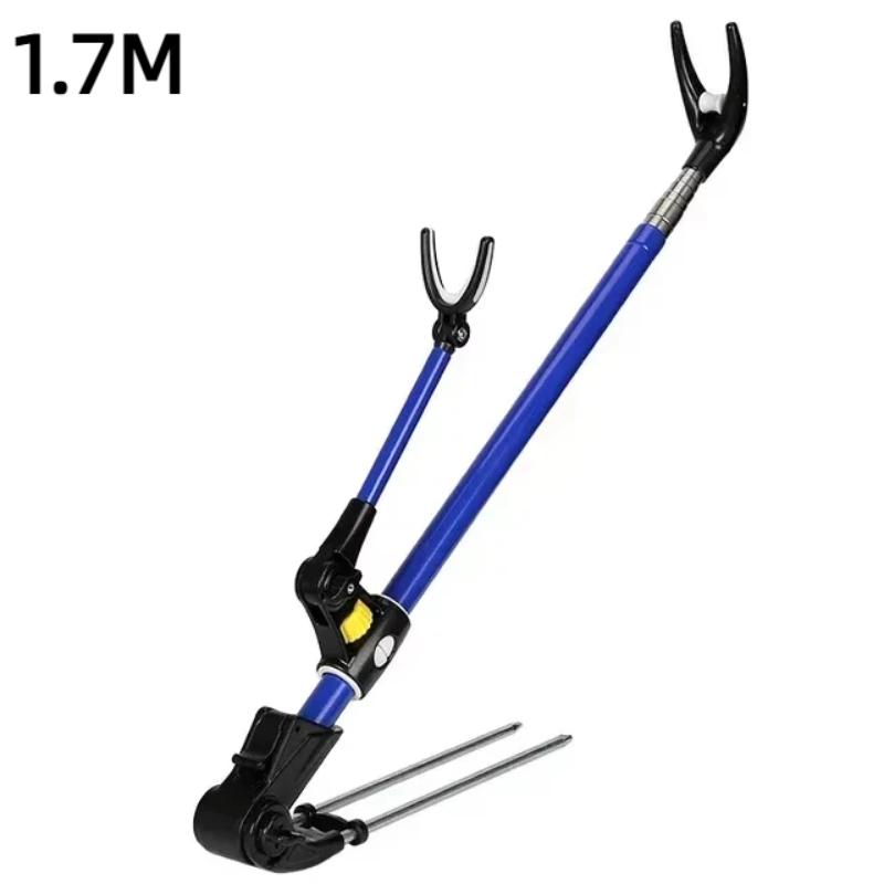 Super Hard Thickened Fishing Rod Holder Adjustable Extended Ground Plug Stable for Long Time Fishing Sessions