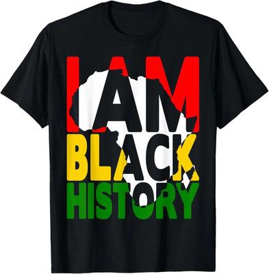 I Am Black History Month African American Pride Celebration T-Shirt