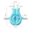 Baby Shower Blooming Flower Newborn Bathtub Foldable shark shape Cushion skin Bath pad portable bath tub Soft Seat Play mat 80cm