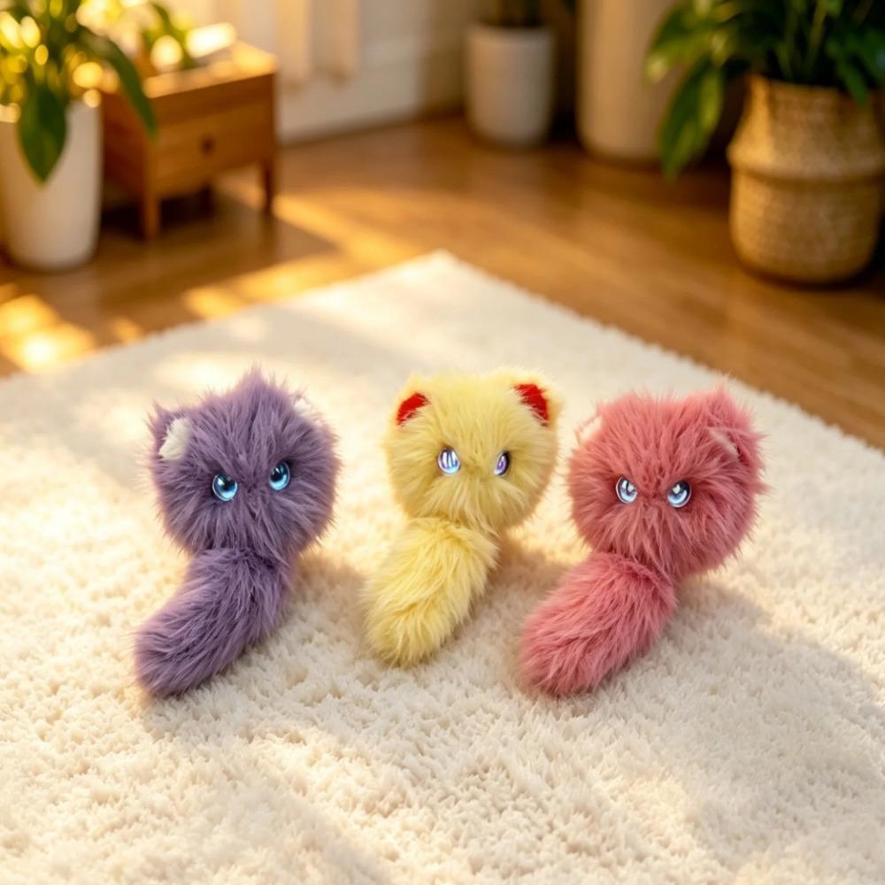Peluche Parlante Compagno Robot Chat Occhi LED E-Pet Interattivo Ricaricabile Tipo Tuya Porta di Ricarica Tipo C WiFi ChatGPT